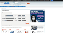 Desktop Screenshot of gebrauchtwagen.auto-xxl.de